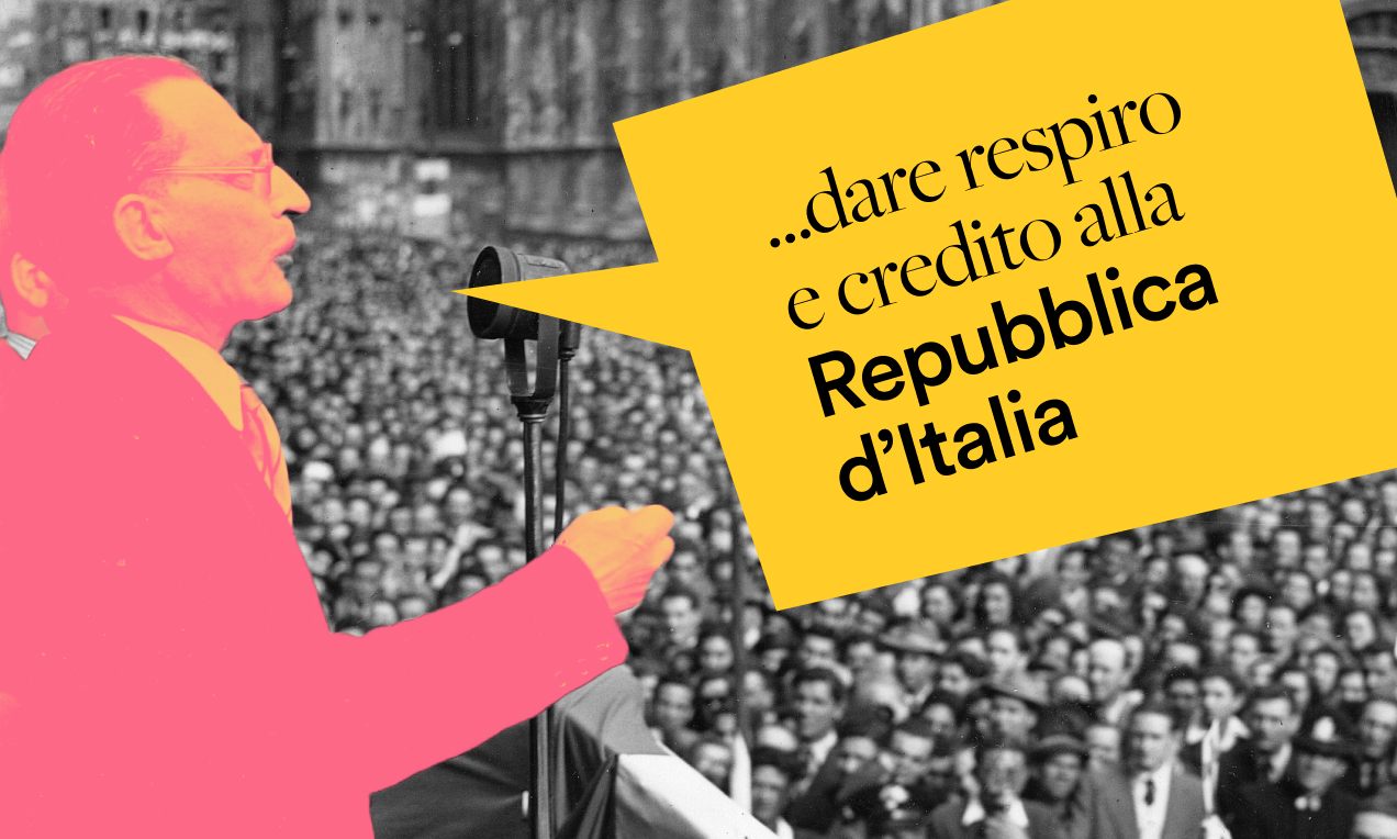 Il 1946 di De Gasperi. Tra fame, pace e futuro
